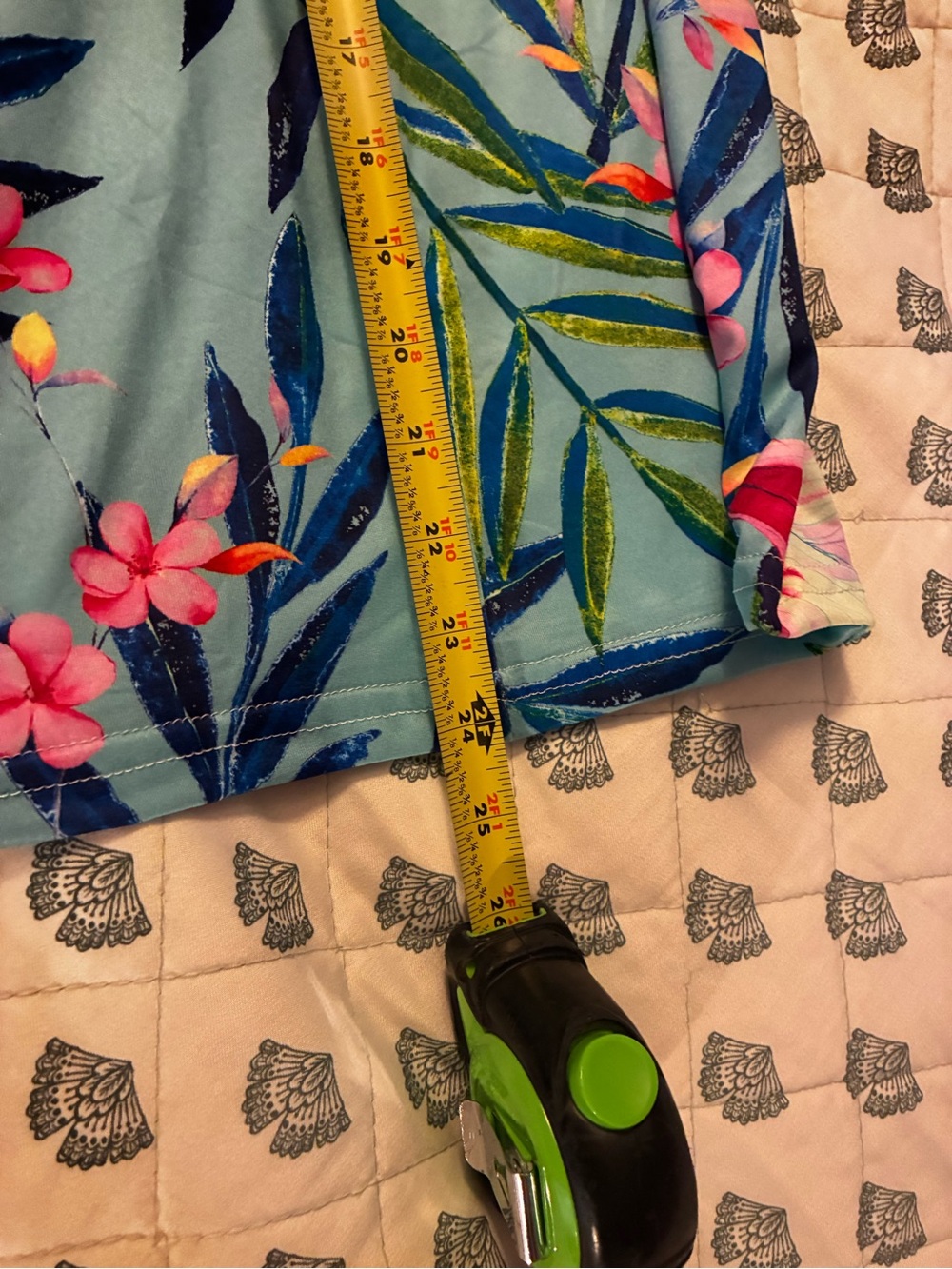 NIB Love You Dear Turquoise & Green Floral V Neck Palazzo Sleeveless Jumpsuit - Picture 8 of 10
